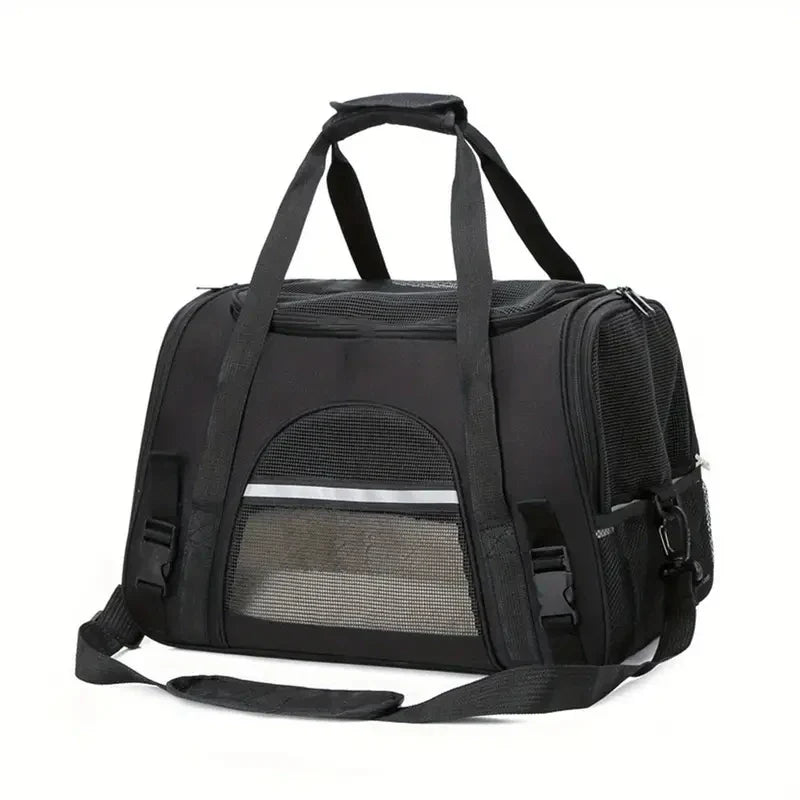 Soft-Sided Pet Carrier for Large & Medium Cats and Dogs
