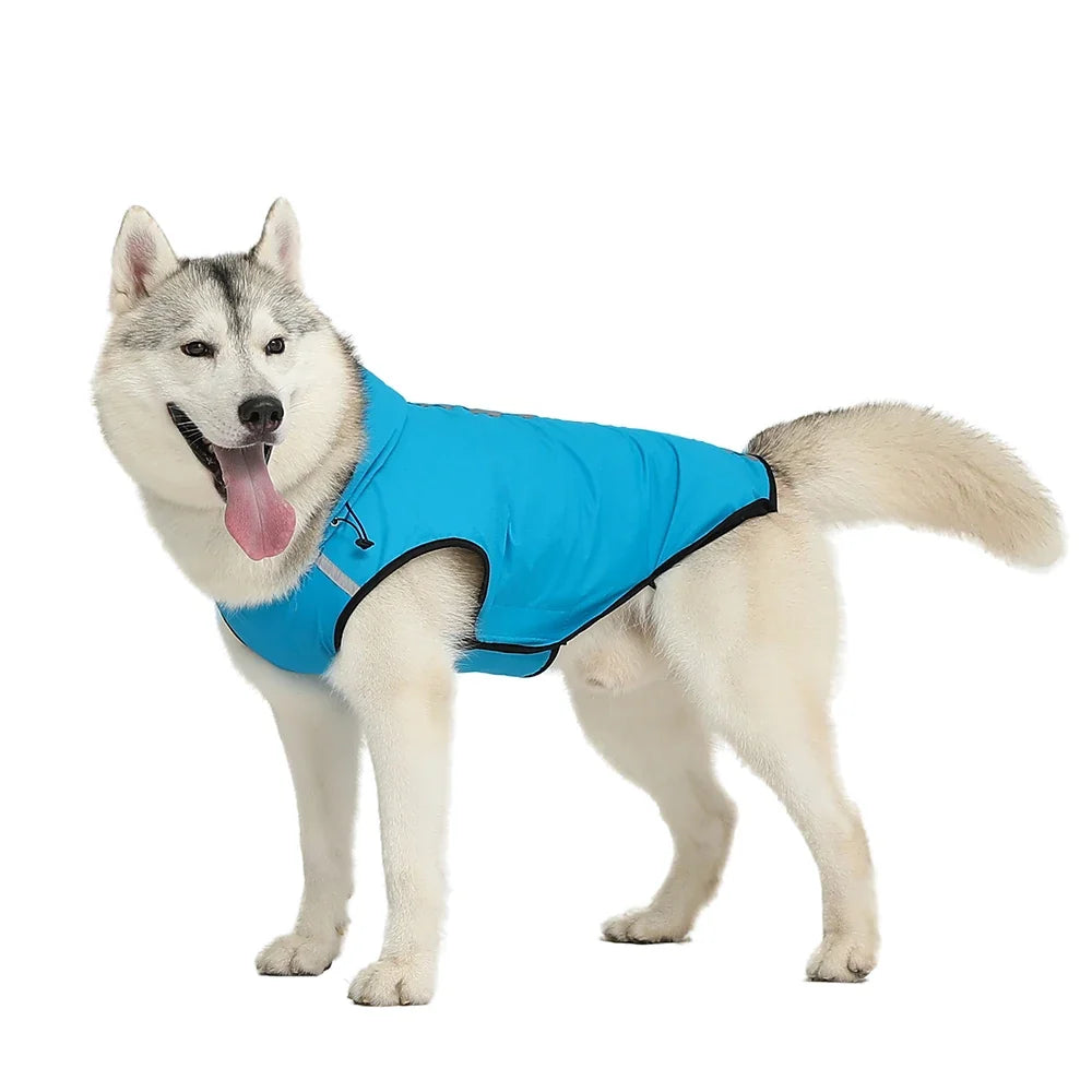 Reflective Waterproof Dog Raincoat Jacket