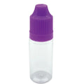 10ML Plastic Dropper Bottles - 100 Pack with Childproof Caps & Precision Tips
