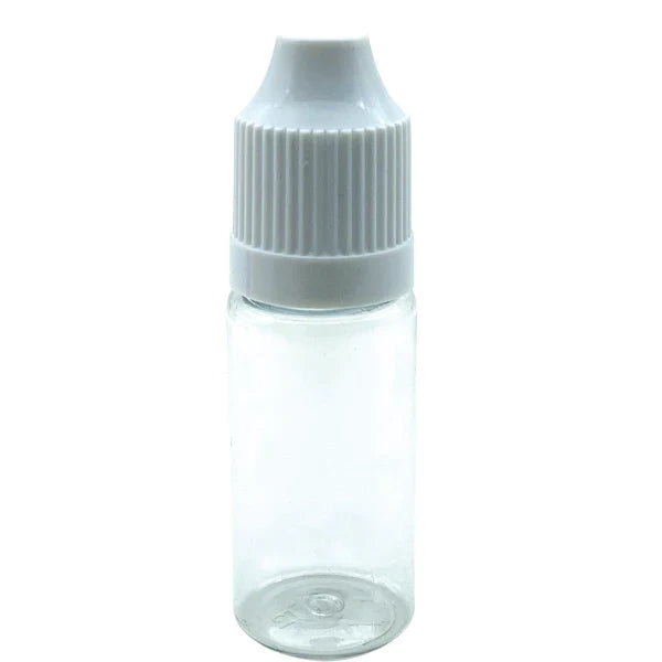 10ML Plastic Dropper Bottles - 100 Pack with Childproof Caps & Precision Tips