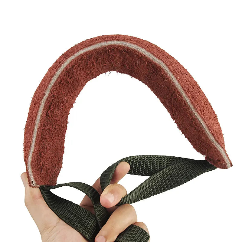 Leather Dog Training Bite & Tug Toy