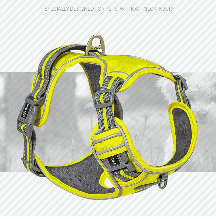 3M Reflective Padded Dog Harness Vest