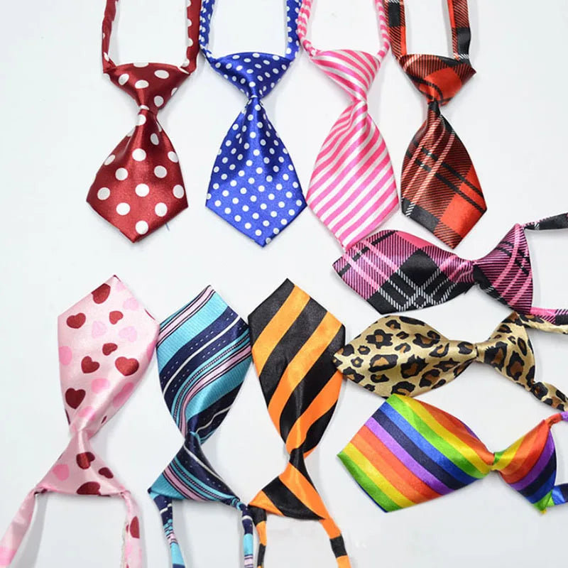 Adjustable Pet Bow Tie Collar