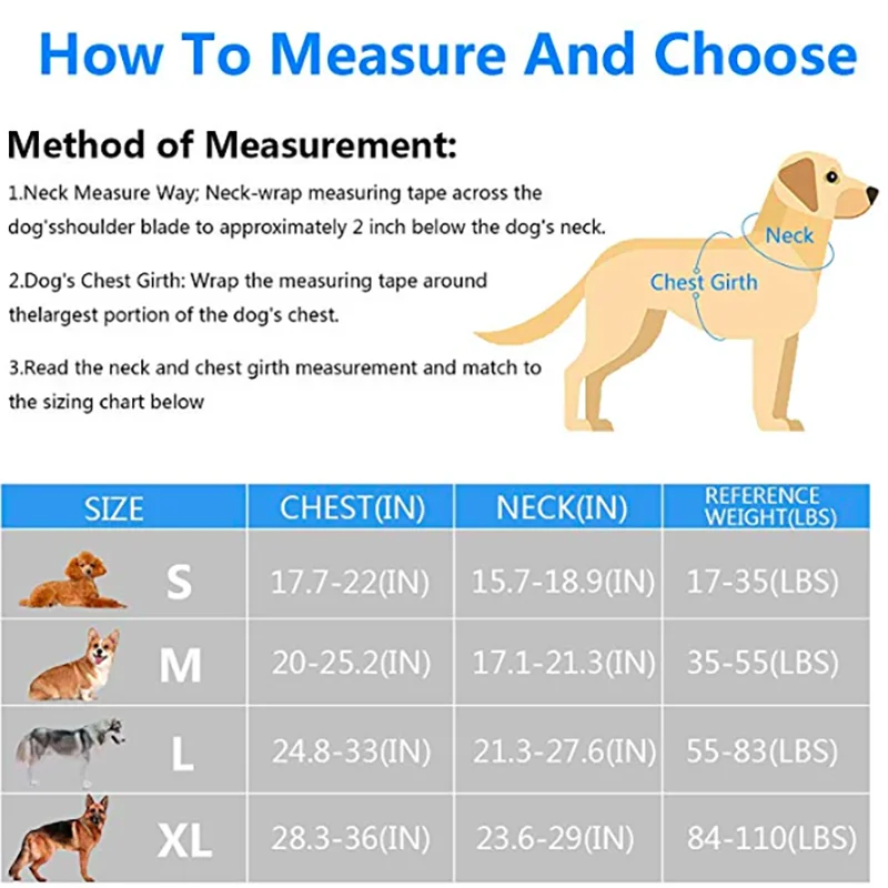 Adjustable Reflective Dog Harness Vest