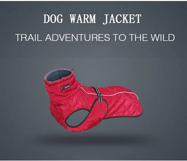 Waterproof Reflective Dog Winter Jacket