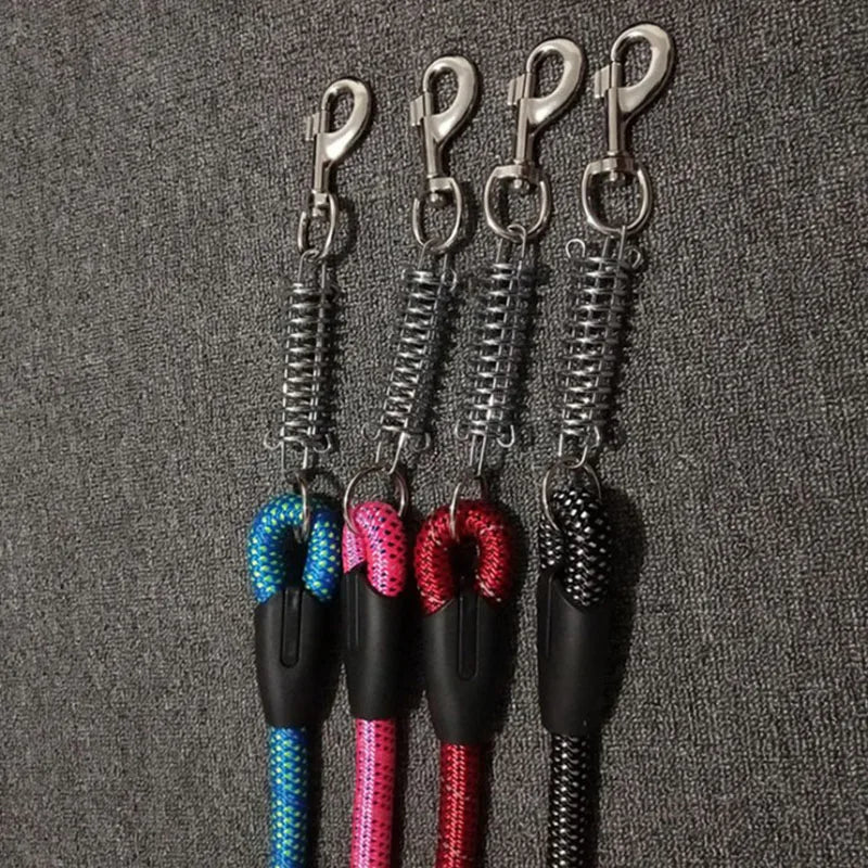 Reflective Anti-Pull Dog Lead with Spring (60cm)