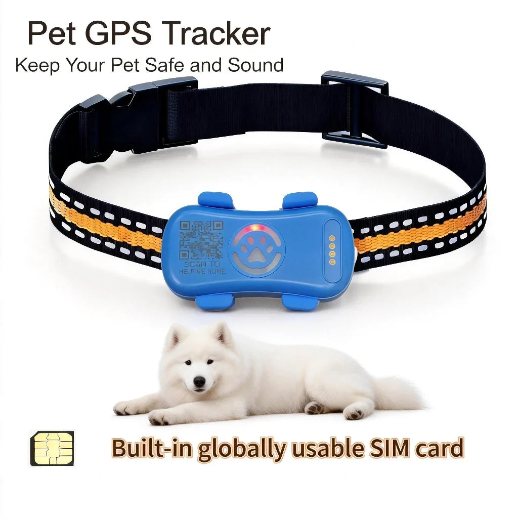 GPS Pet Tracker for Dogs & Cats