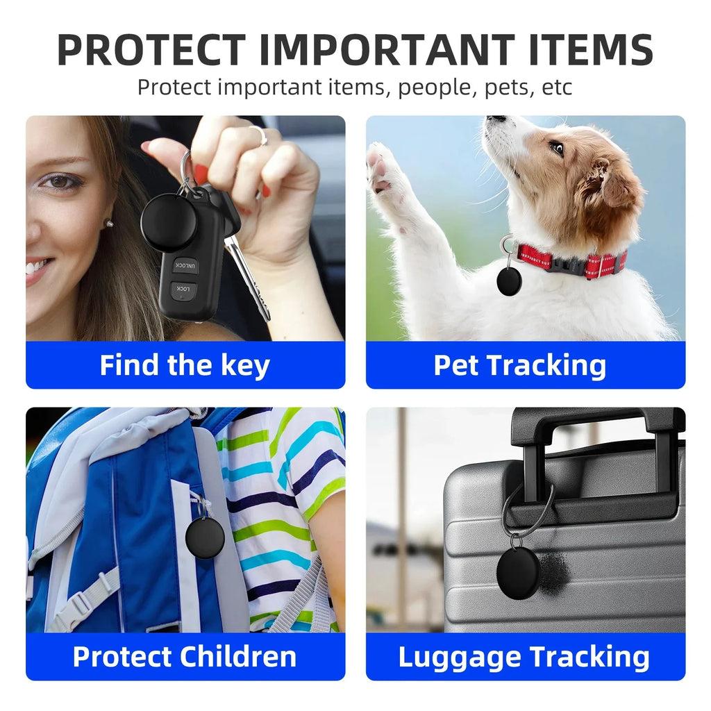 Bluetooth Tracker Compatible with Google Find My Device — 1 or 2 Pack