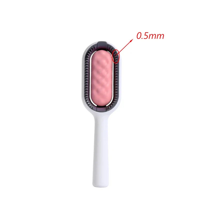 Double-Sided Pet Hair Removal Brush