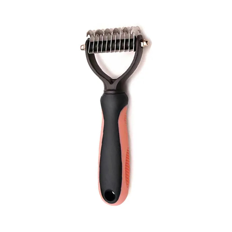 Pet Deshedding Brush - Professional Dog & Cat Hair Remover Grooming Comb