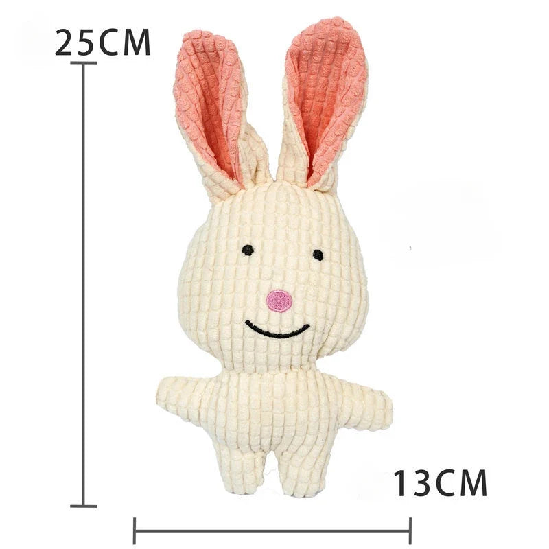 Plush Duck Dog Toy with Sound