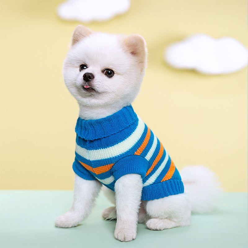 Soft Turtleneck Pet Sweater