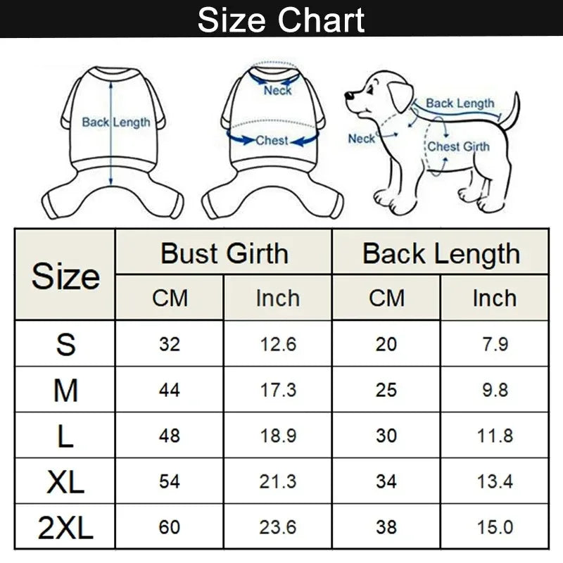 Reflective Waterproof Raincoat Jumpsuit for Small & Medium Dogs