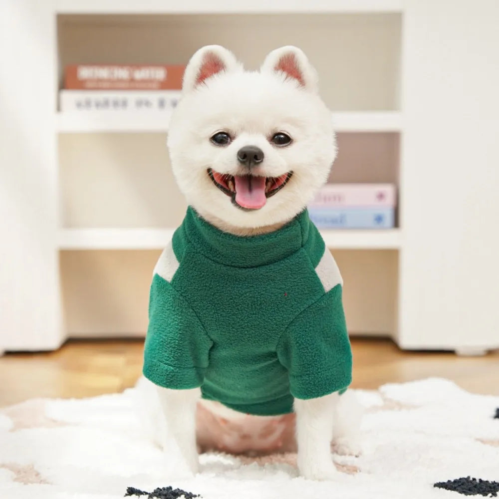 Soft Fleece Dog Hoodie & Warm Winter Coat