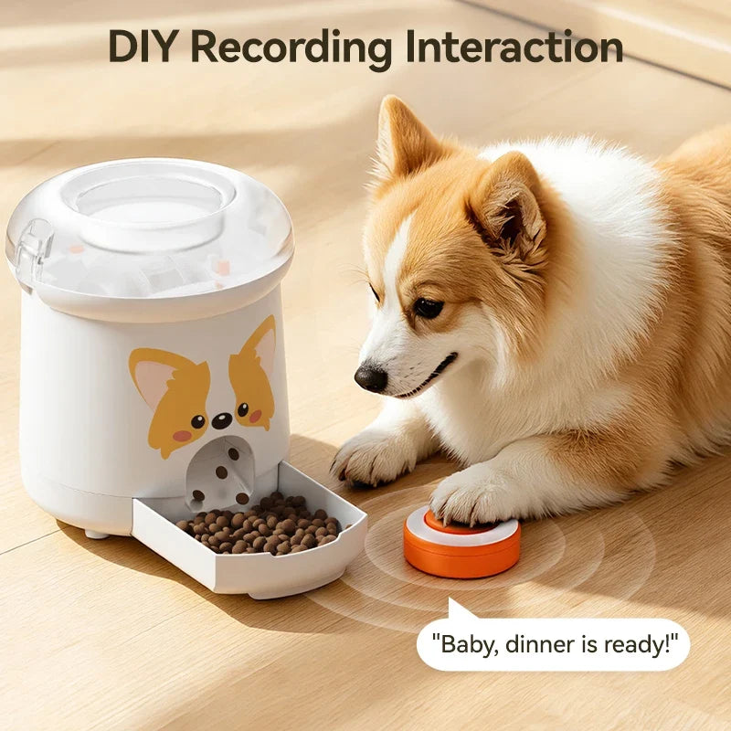 Interactive Treat Dispenser & IQ Training Toy with Remote