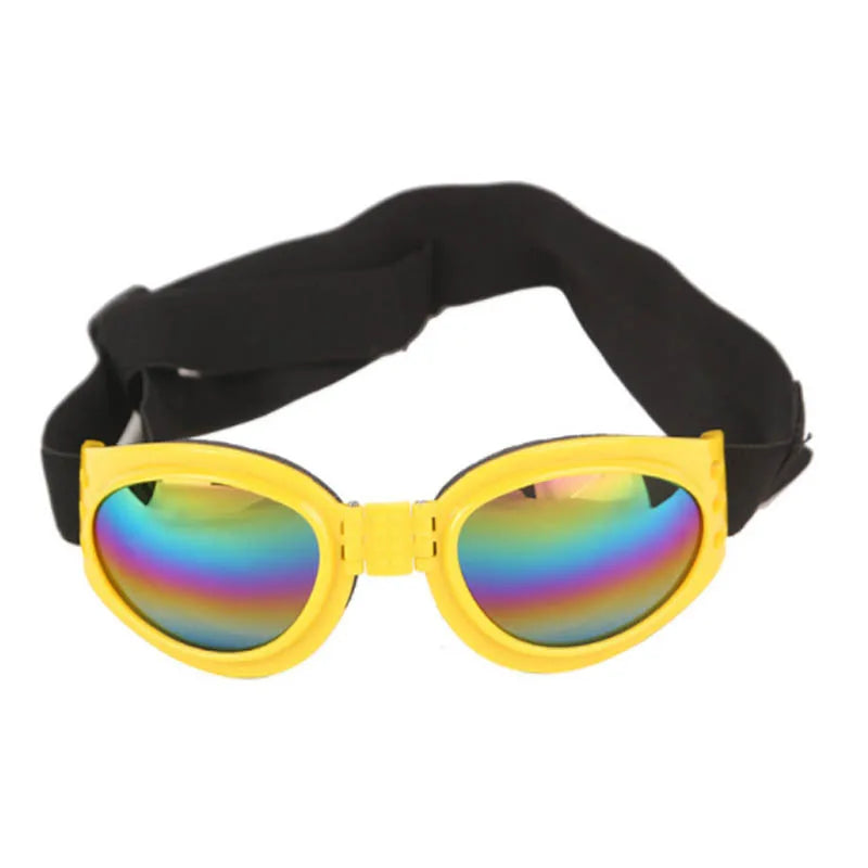 Folding Pet Sunglasses - UV Protection Eyewear for Dogs and Cats