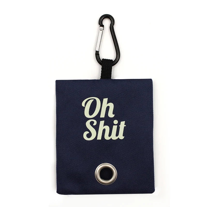 Canvas Dog Poop Bag Dispenser