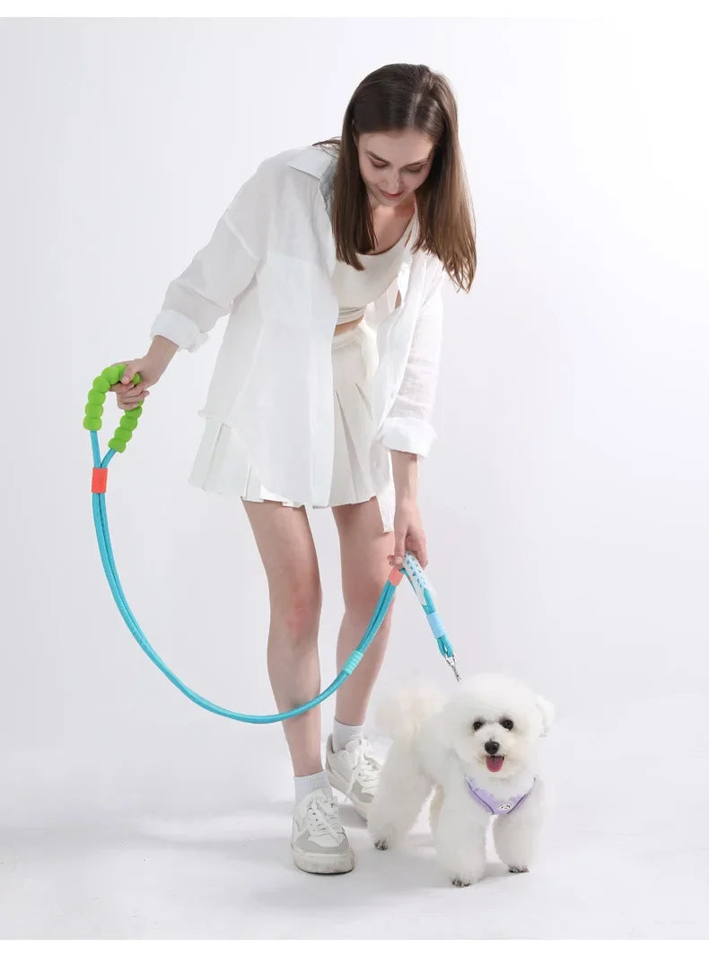 Anti-Slip Nylon Dog Lead — Lightweight & Wear-Resistant