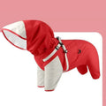 Waterproof Reflective Hooded Dog Raincoat – S to 3XL