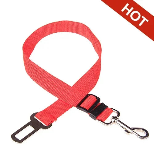 Adjustable Pet Car Seat Belt Safety Harness for Dogs and Cats
