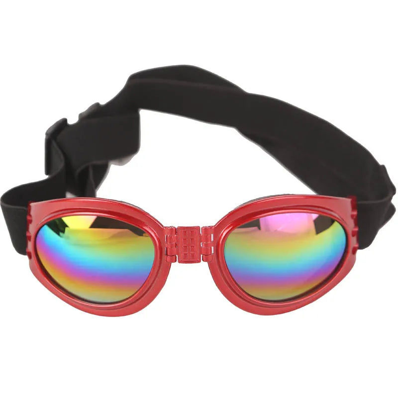 Folding Pet Sunglasses - UV Protection Eyewear for Dogs and Cats