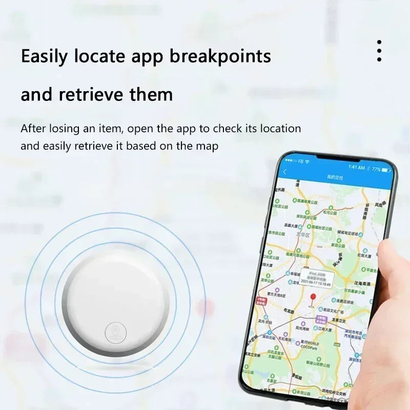 Bluetooth 5.0 Smart Finder Tag with Protective Case & Keychain — 5 Colours