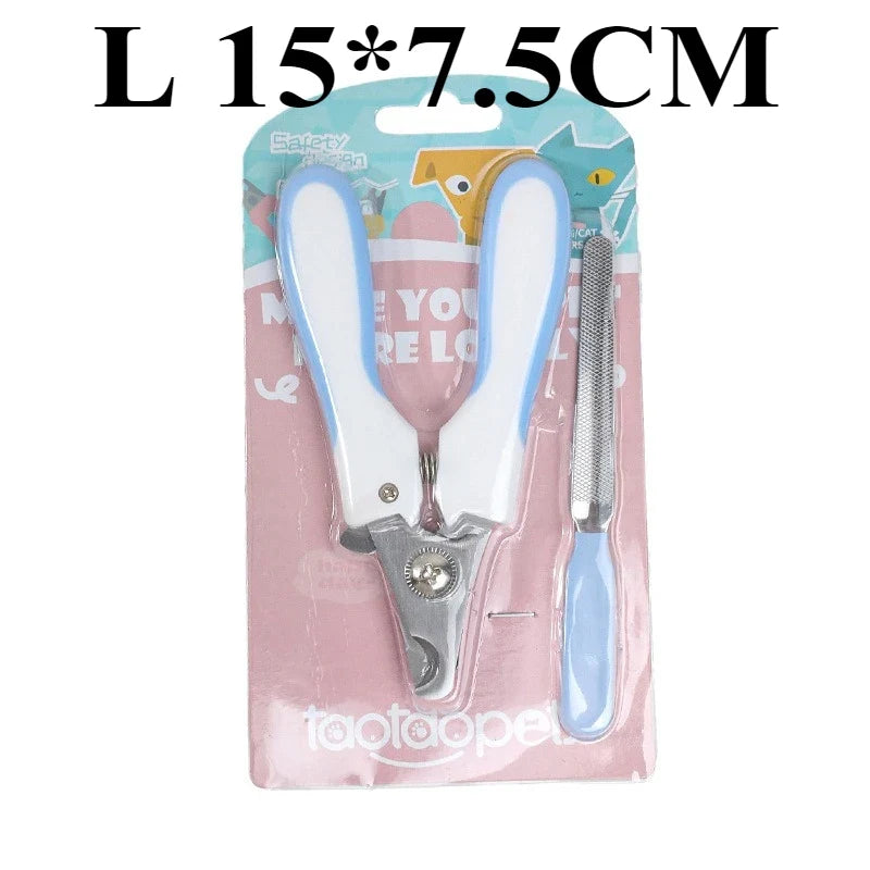 Pet Nail Clippers - Stainless Steel Grooming Tool for Dogs and Cats