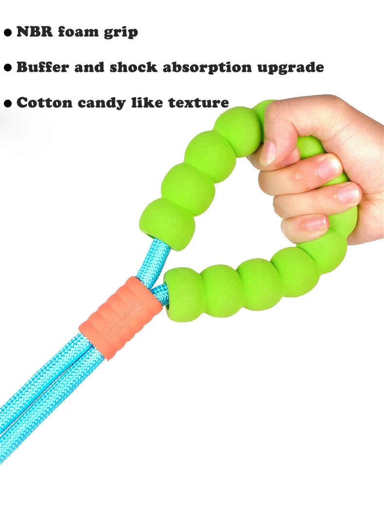Anti-Slip Nylon Dog Lead — Lightweight & Wear-Resistant