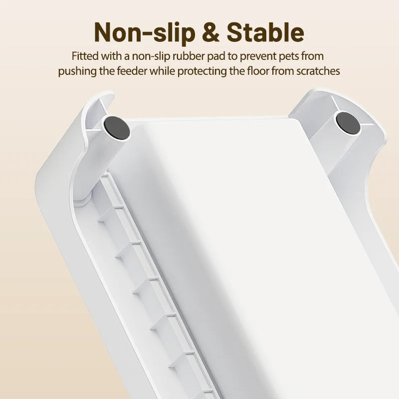 Adjustable Elevated Pet Feeder Bracket — Single & Double Bowl for Cats & Dogs