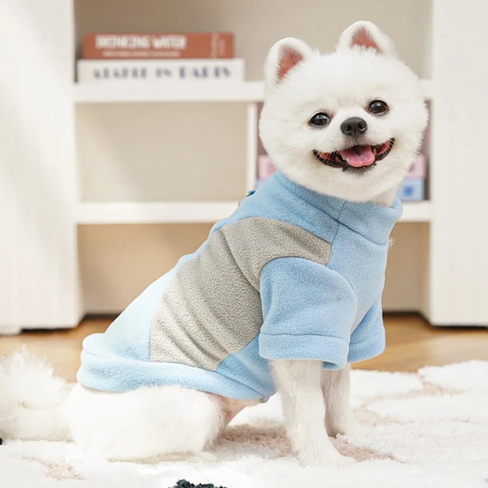 Soft Fleece Dog Hoodie & Warm Winter Coat