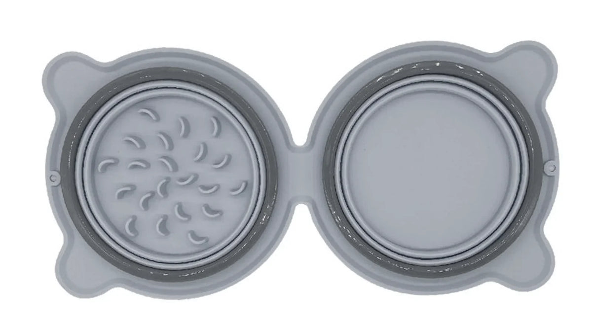 Foldable Silicone Travel Bowl for Dogs & Cats