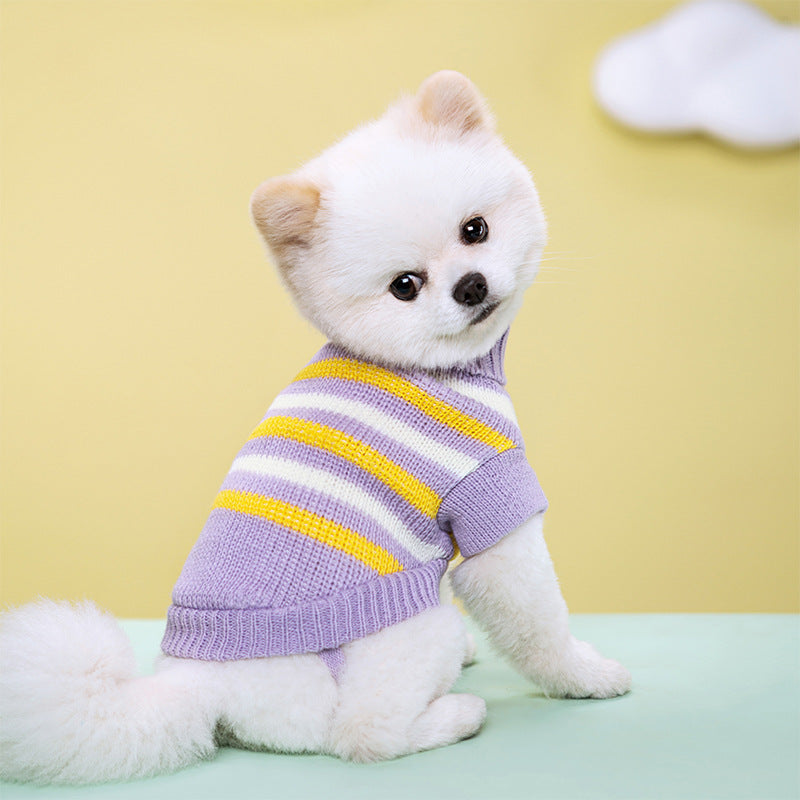 Soft Turtleneck Pet Sweater