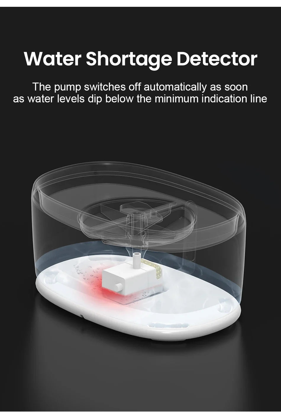 Automatic Wireless Dual-Flow Pet Water Fountain for Cats & Dogs
