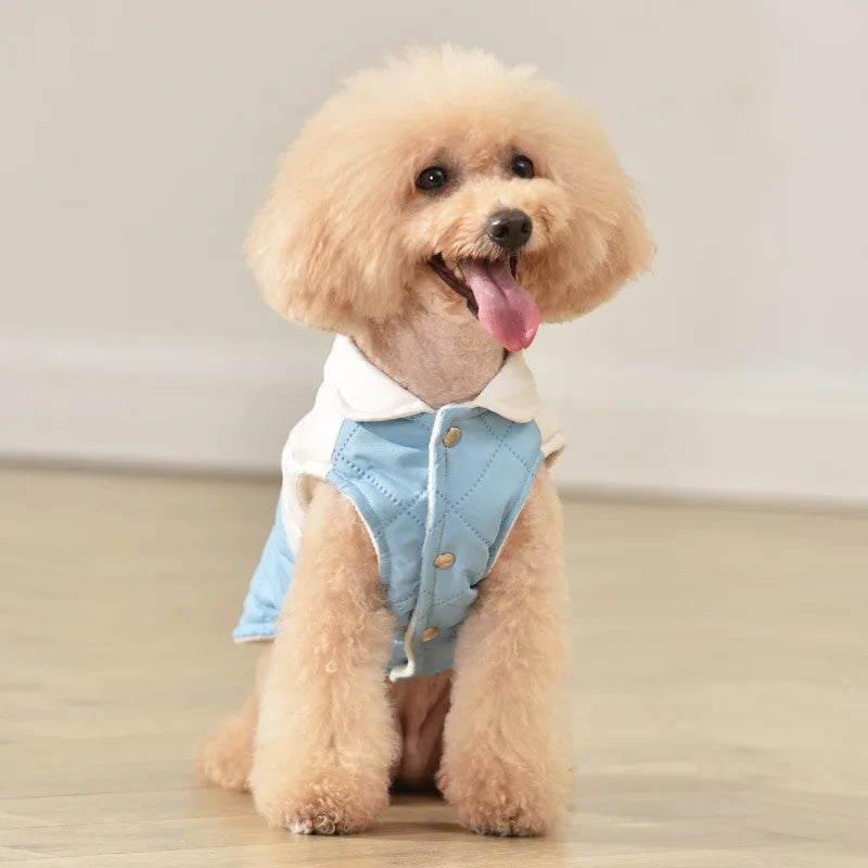 Warm Cotton Dog Coat Vest & Puppy Shirt