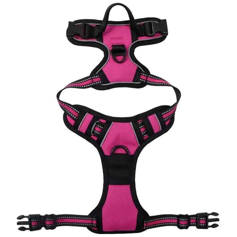 Reflective Adjustable Vest Harness for Dogs and Cats