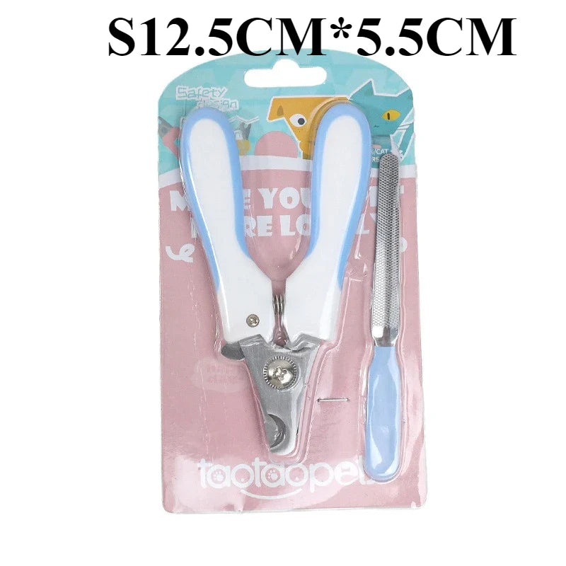 Pet Nail Clippers - Stainless Steel Grooming Tool for Dogs and Cats