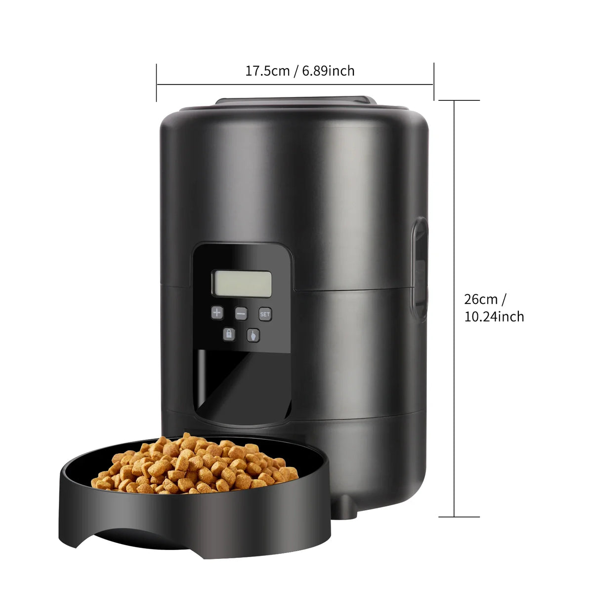 2L Automatic Pet Feeder with Camera — App-Controlled Timed Food Dispenser for Cats & Dogs