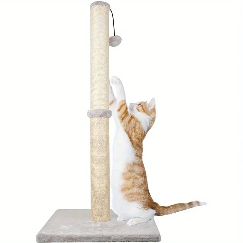 Double-Tier Sisal Cat Scratching Post & Climbing Frame