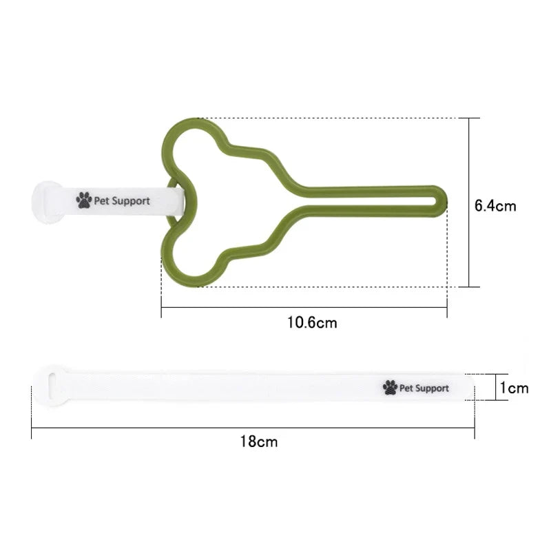 Hands-Free Dog Poop Bag Dispenser with Clip
