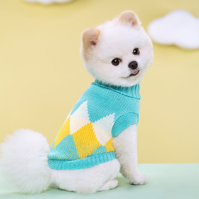 Soft Turtleneck Pet Sweater