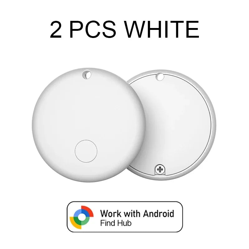 Bluetooth Tracker Compatible with Google Find My Device — 1 or 2 Pack
