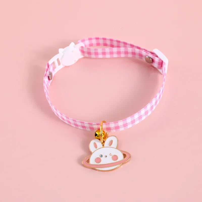 Fruity Avocado Pendant Collar with Bell for Small Dogs and Cats