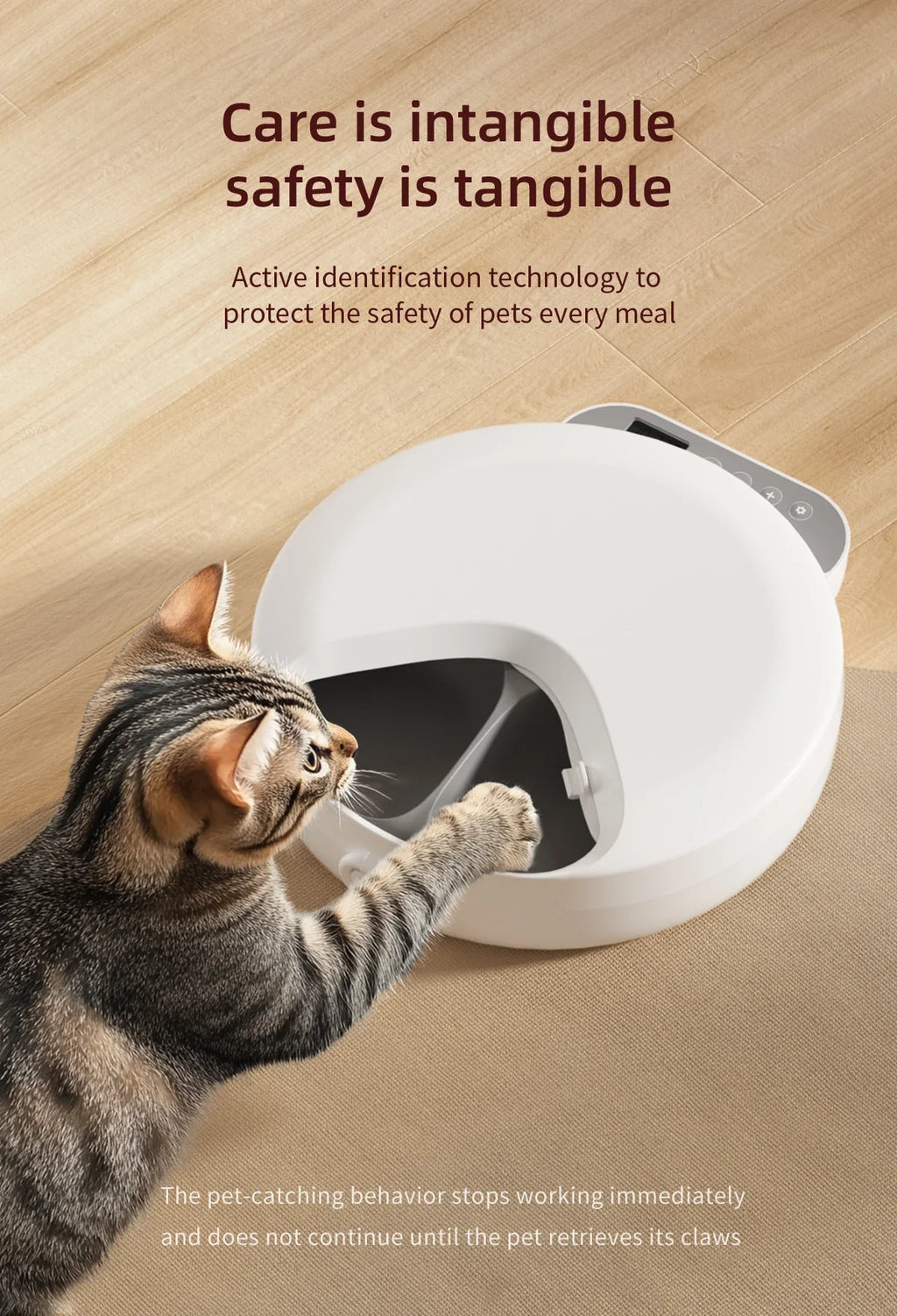 Automatic 4-Meal Pet Feeder with Freshness Control - Slow Feeding Bowl