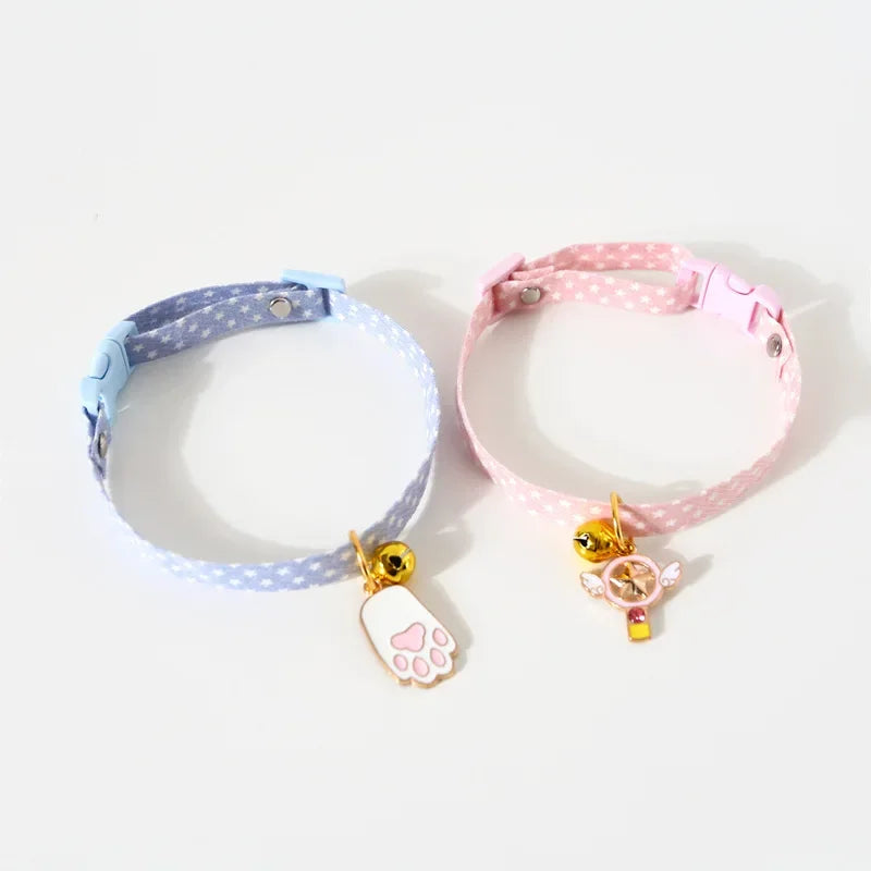 Fruity Avocado Pendant Collar with Bell for Small Dogs and Cats