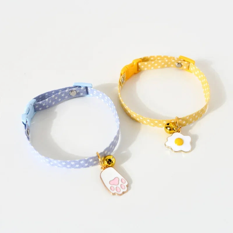 Fruity Avocado Pendant Collar with Bell for Small Dogs and Cats