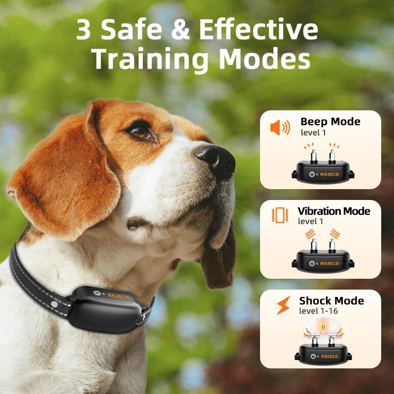 Professional Dog Training Collar 3300ft Range - Waterproof Remote Control System