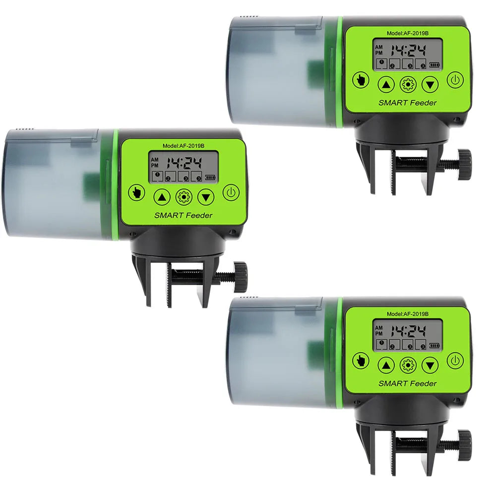 Large Capacity Intelligent Timed Automatic Fish Tank Feeder