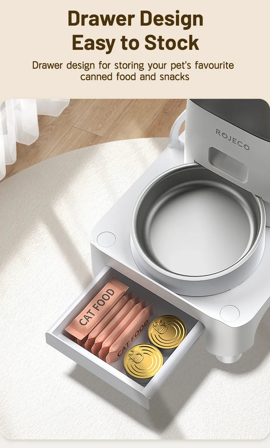 Adjustable Elevated Pet Feeder Bracket — Single & Double Bowl for Cats & Dogs