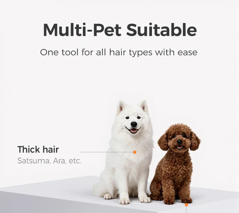 4-in-1 Electric Pet Grooming Kit for Dogs & Cats