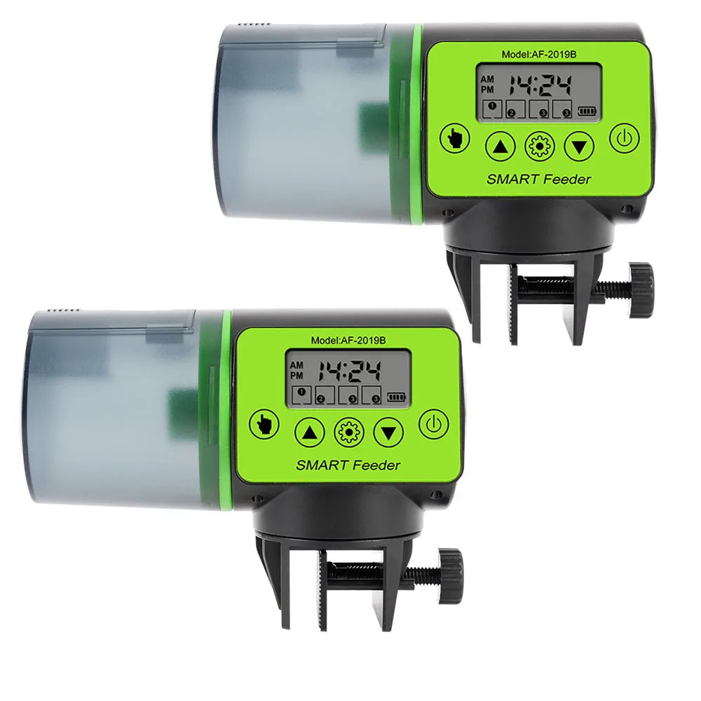 Large Capacity Intelligent Timed Automatic Fish Tank Feeder